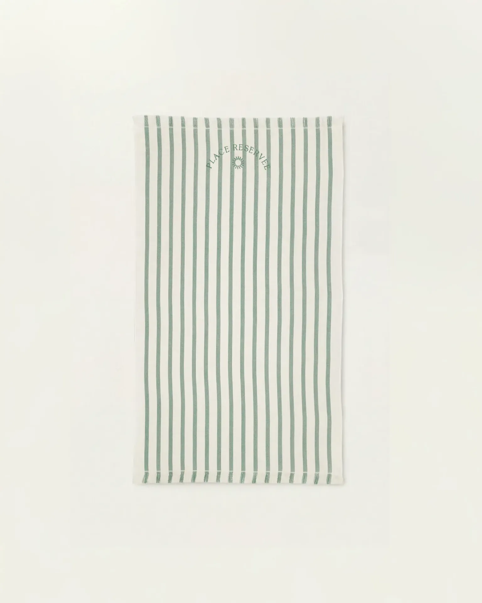 [STJHOLI22006] Strandhandtuch HOLIDAY (100x165 cm Handtuch, Eucalyptus)