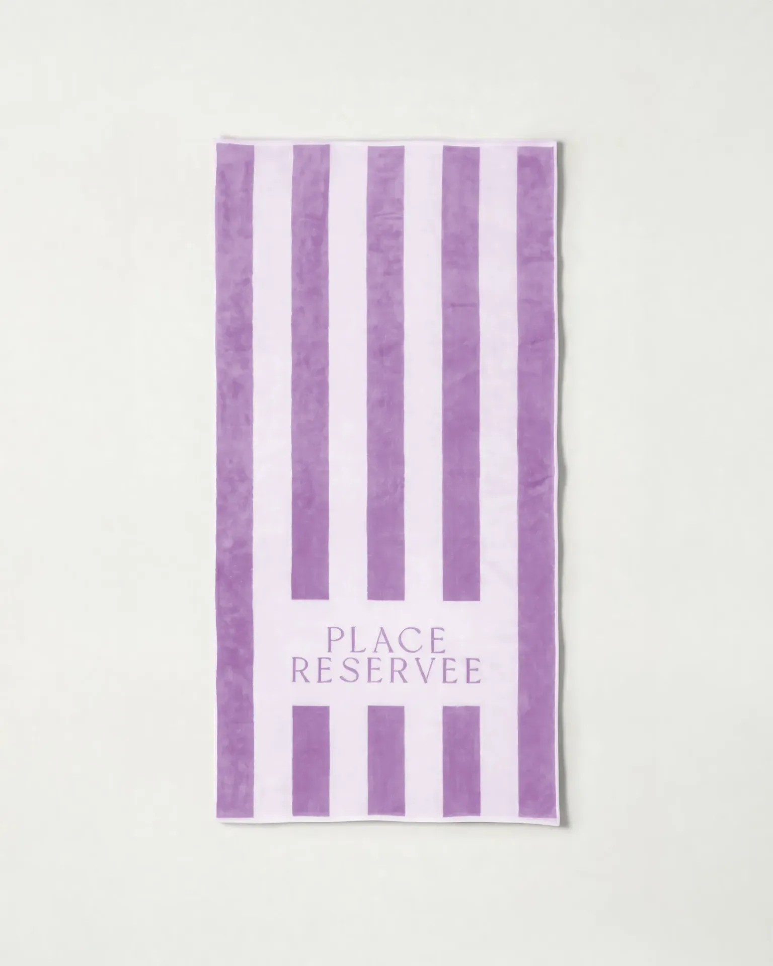 Beach towel PLACE RESERVEE